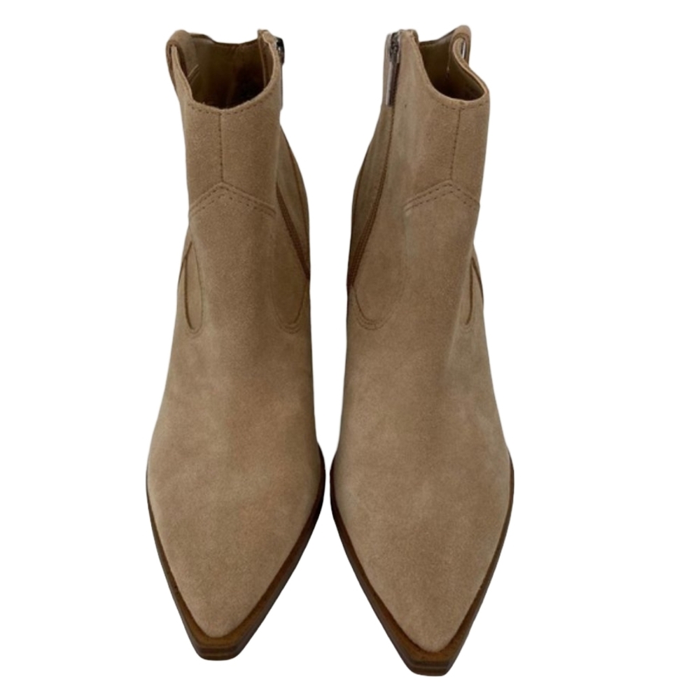 Vince Camuto Gredile Suede Western Ankle Bootie 9.5 - Picture 7 of 11